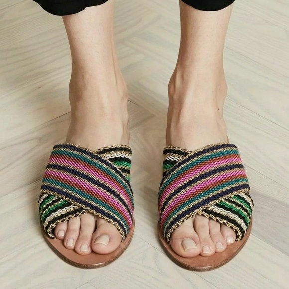 Diane Von Furstenberg Shoes - 🆕DVF Diane Von Furstenberg Cindi Slip On Sandals